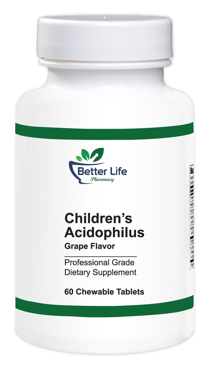 Childrens Acidophilus Grape Flavor